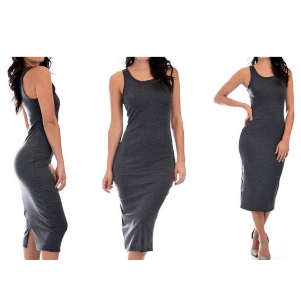 Hourglass Bodycon Midi Dress
